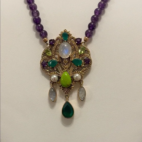 Nicky Butler “Raj Collection” Beaded Necklace - Picture 2 of 12